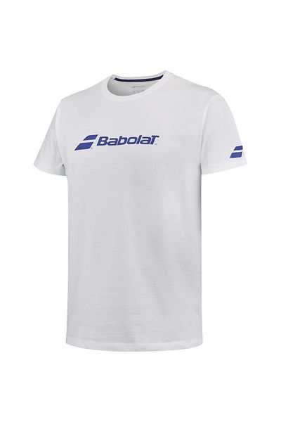 BABOLAT Exercise Men's White T-Shirt Men's T-Shirt 4Mp2441