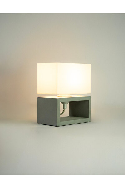 TABART Walorame "RECT" Beton Masaüstü Lamba