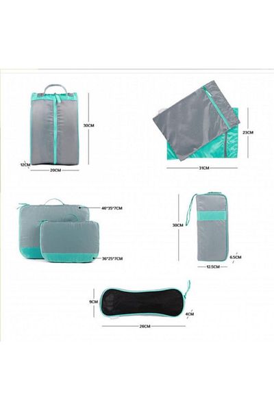 Other 7-Piece Travel Organizer Bag Set