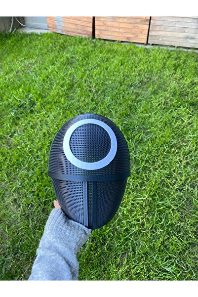 Genel Markalar Asker Maskesi - Yuvarlak Modeli - 3D Baskı Cosplay Maskesi