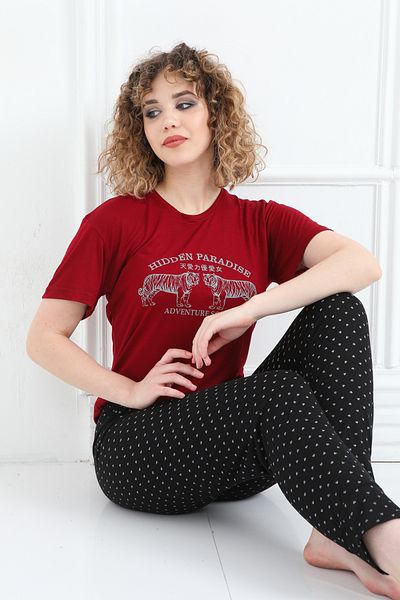 FAMES PİJAMA LETNÍ Srdíčkový pyžamový oblek
