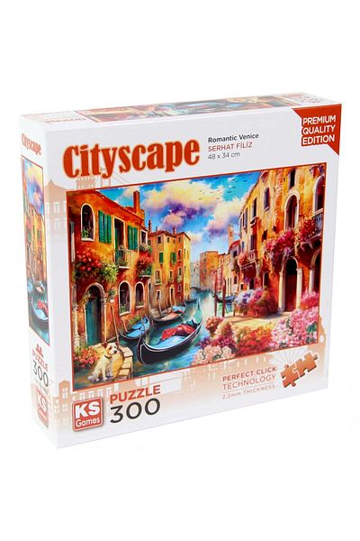 TOYFEST Ks Games Romantic Venice Puzzle 300 Pieces