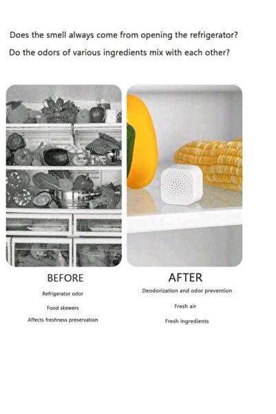 Generic 12 Small Plastic Boxes with Activated Carbon Bags for Refrigerator and Wardrobe, Odor Eliminator, Compressed Boxes