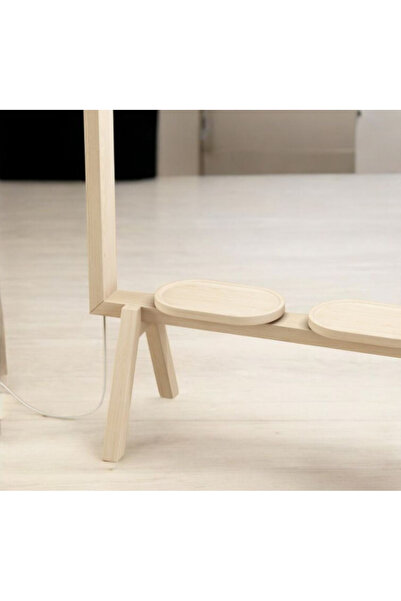 Genel Markalar Doğal Ahşap Lambader Çiçeklik