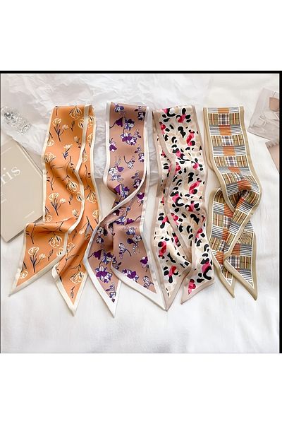 MAHLA Design Scarf - Thin Shawl - Bag Accessory