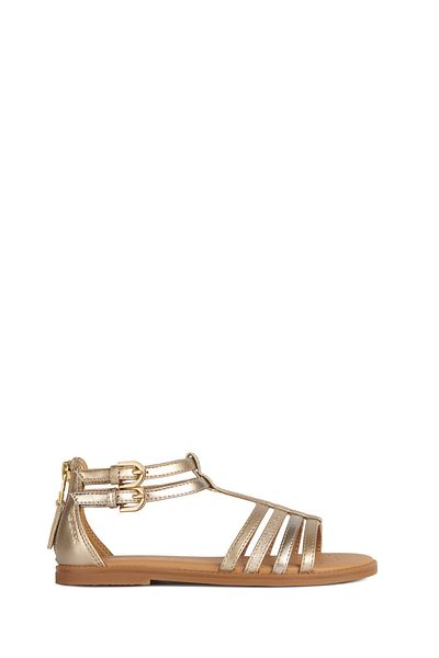Geox Girl's Bronze Karly Sandals (J7235D0Nfhic2010)