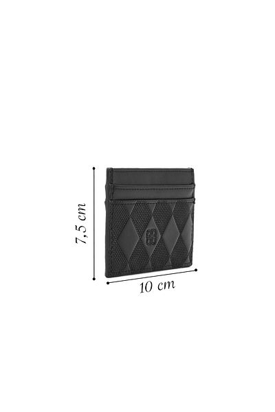 Derimod Women's Black Printed Card Holder 000A2D 562926