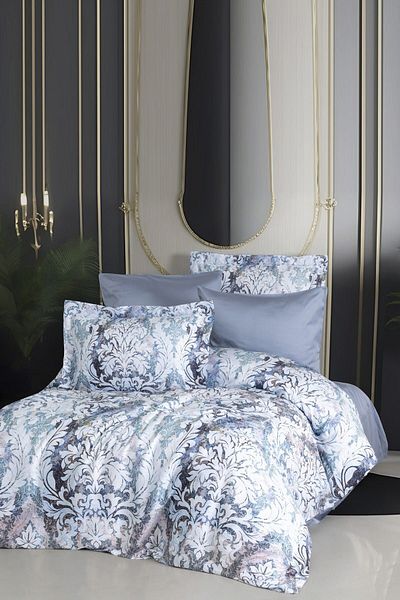 VAROL Lyocell King Size (Battal Size) Duvet Cover Set