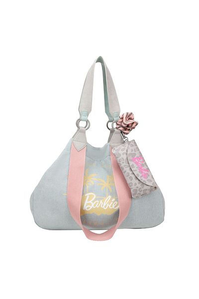 Fritzi aus Preußen Izzy Limited Barbie Malibu Denim Shopper Tasche 42 Cm
