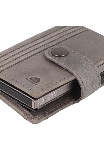 Greenburry Vintage Geldbörse RFID Schutz Leder 7.5 cm