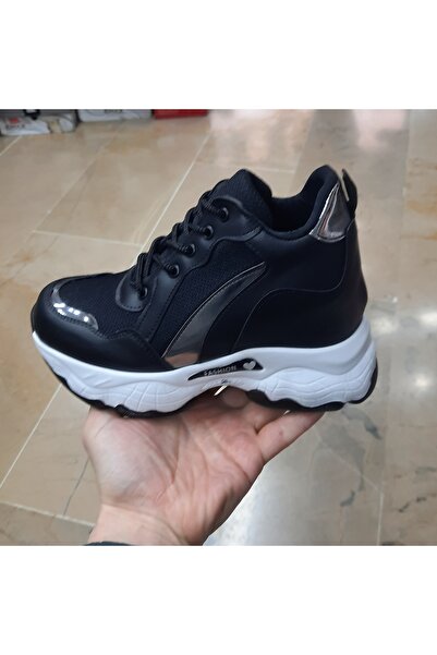 WHİTE LİNE Women's Internal Hidden Filling Breathable Sneaker Sports Shoes