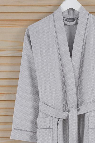 VAROL Μπουρνούζι Pique γιακά Kimono Series Dama