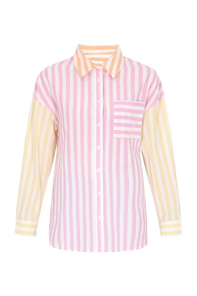 usha blue label shirt