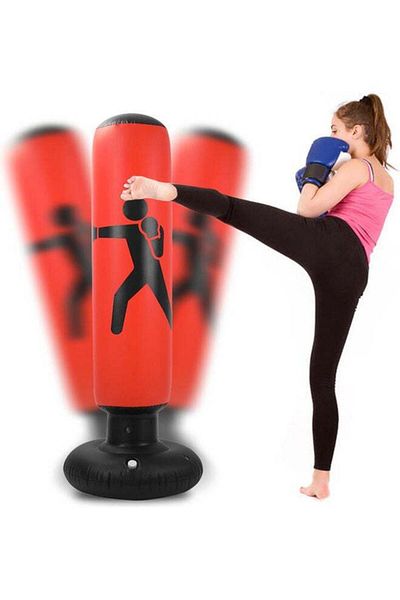 Generic Inflatable Punching Bag Boxing Column