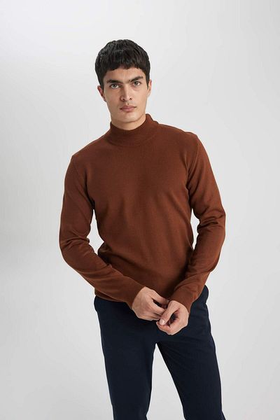 DeFacto Πουλόβερ Slim Fit Slim Fit B7851AXNS