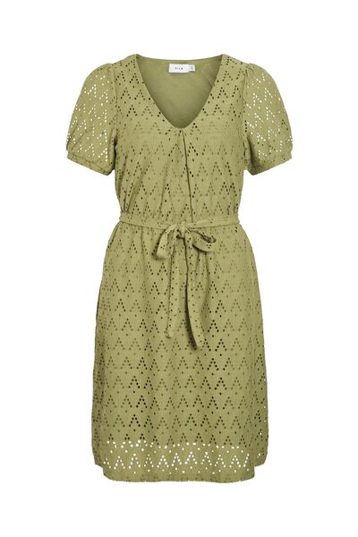 VILA Minikleid Kurzarm