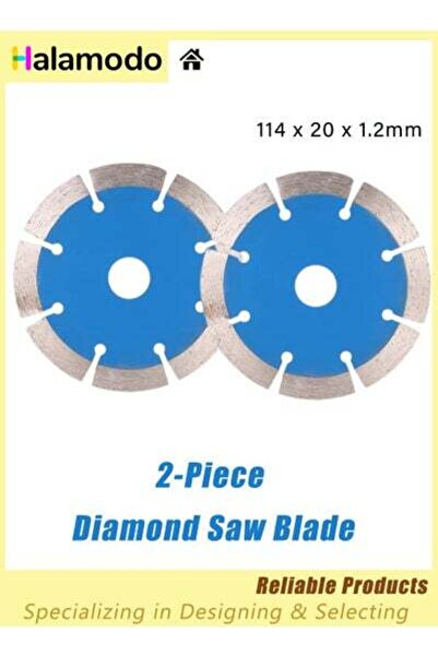 HALAMODO قطعتان من أقراص القطع الدوارة من HSS، شفرات منشار دائري، مجموعة شفرا...