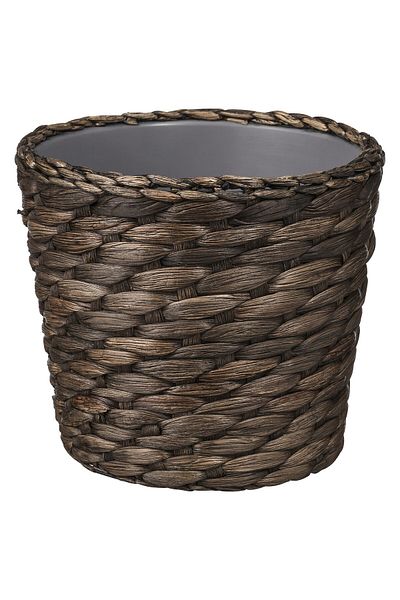 IKEA DRUVFL DER Plant pot, water hyacinth/grey, 12 cm