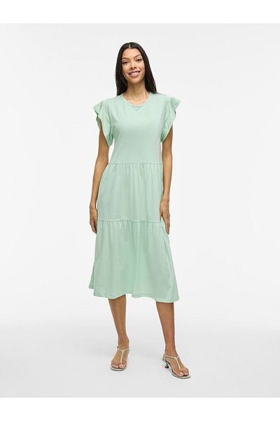 VILA Midikleid Kurz rmeliges