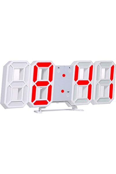 Generic ساعة رقمية ثلاثية الأبعاد LED متعددة الألوان