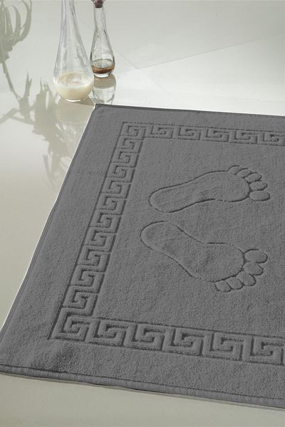 VAROL Anthracite Talia Series 4 Τεμάχια 50x70 Πετσέτα ποδιών - 200γρ