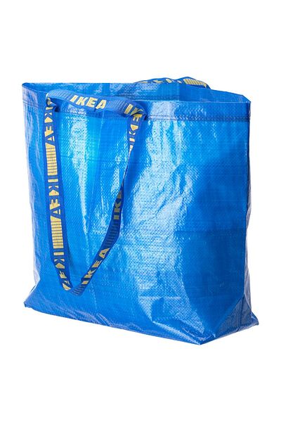 IKEA FRAKTA Carrier bag, medium, blue, 45 x 18 x 45 cm/36 l