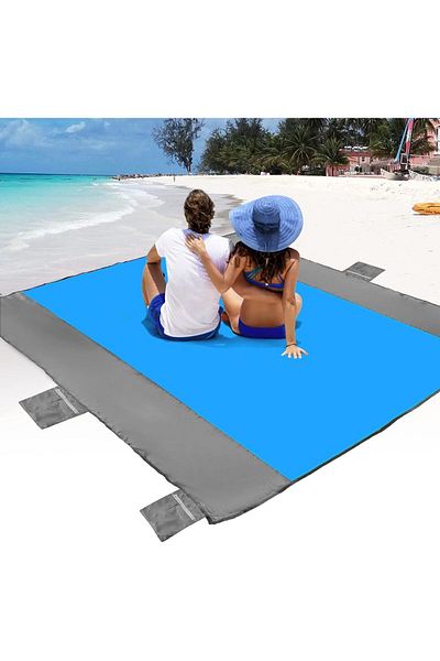 fulina Beach camping mat, 200*210, suitable for 7 people, extra large and waterproof, easy to clean