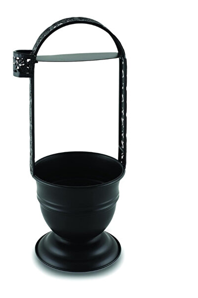 X TURBO X TORBO | سلة فحم محمولة، حامل فحم أسود (الحجم: صغير)