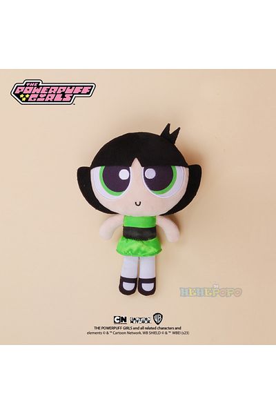 Choice 23cm Buttercup classic Original The Powerpuff Girls Buttercup Bubbles Blossom Cute Cartoon Plush Dol