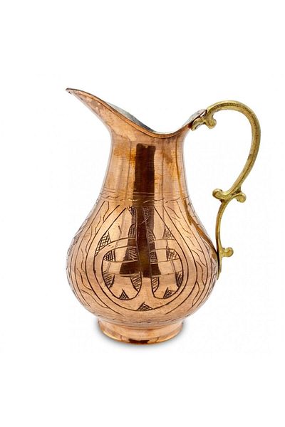 ANTEPSEPETİ Copper Embroidered Jug