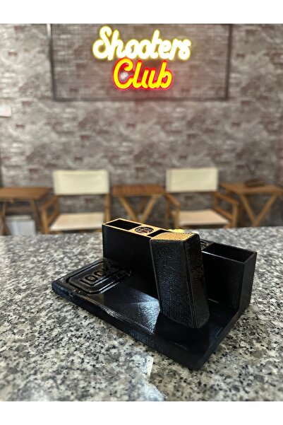 EX POL3526 Glock Tabanca Stant Bölmeli 3d Baskı (SİLAH GÖRSEL AMAÇLIDIR VE GÖNDERİLMEYECEKTİR)