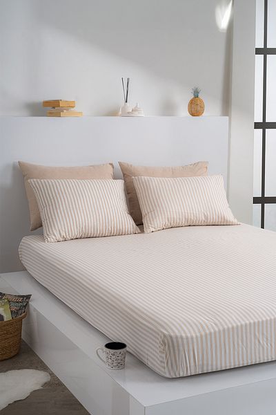 KetraHome Single Fitted Sheet Set 100 x 200cm Atlantis
