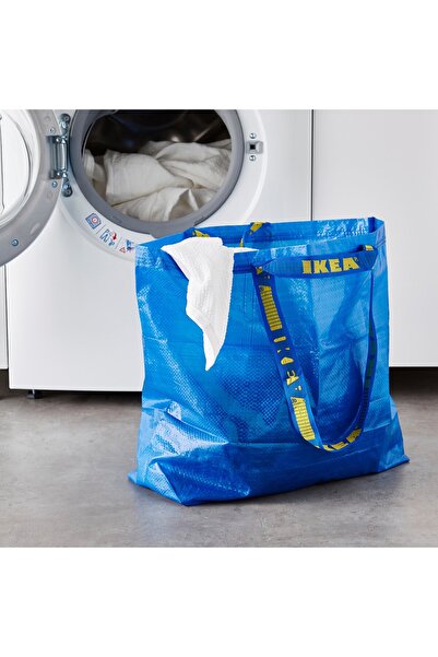 IKEA FRAKTA Carrier bag, medium, blue, 45 x 18 x 45 cm/36 l