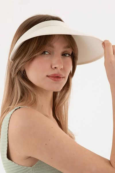 LUXERRA - Uv Protective Straw Visor Visor Tennis Hat