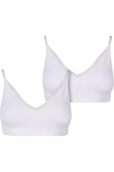 Urban Classics Ladies Padded Rip Bra 2-pack