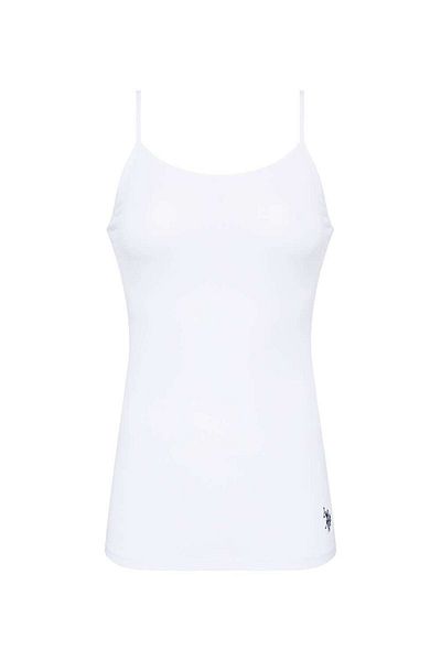 U.S. Polo Assn. U.S. Polo Assn. Women's Rope Strap Tank Top White Color Boxed - White - Bynva66I00Y0O
