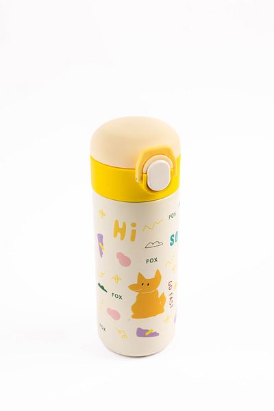 Cocobee Insulated Stainless Steel Water Bottle-Yellow