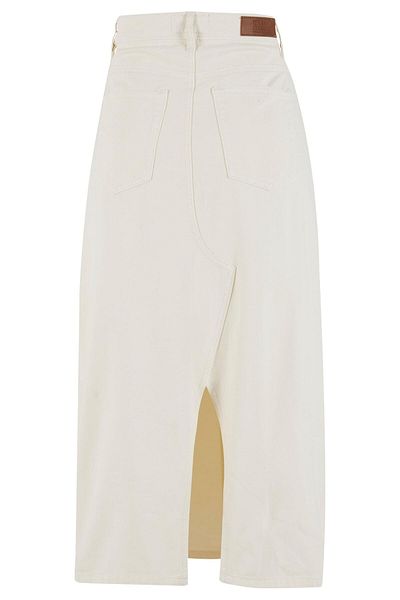 Urban Classics Ladies Soft Denim Midi Skirt