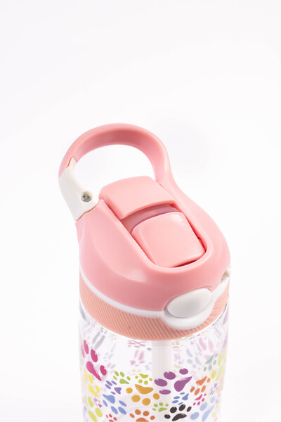 Cocobee Tritan Leakproof Water Bottle, 480ml – Bpa Free, Push-button Lid, Age 3 (PINK)