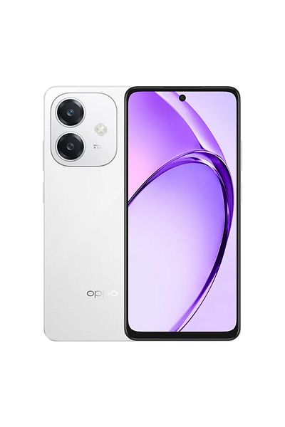 OPPO Oppo A3 4G Smartphone, 6 GB RAM, 128 GB Storage, Starlight White