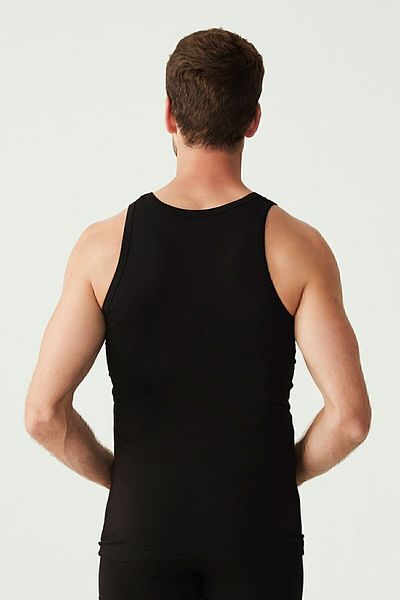 U.S. Polo Assn. U.S. Polo Assn. Men's 2-Piece Cotton & Modal Undershirt Black Boxed - Black - Bynva80C18M9W