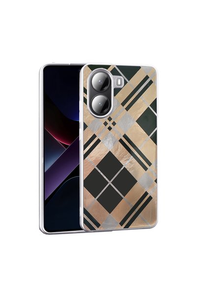 Ummeslem Compatible Mep Cover for Xiaomi Poco X7 Pro Case Patterned Mobile Phone