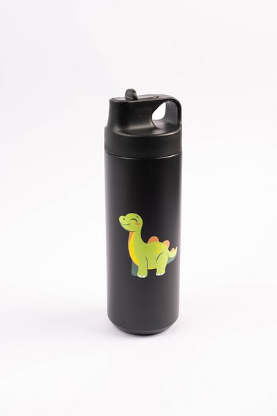 Cocobee 550ml Black Stainless Steel Vacuum Flask–leakproof,odour-free, Food Grade, For Kids 3 Black