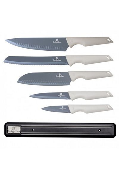 Berlinger Haus 6-piece Knife Set With Magnetic Holder Aspen Collection Bh 2839