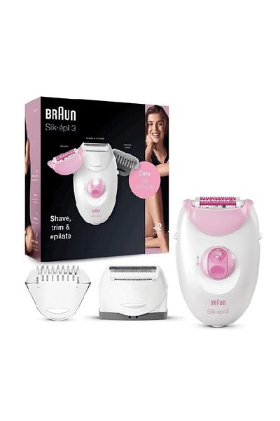 Braun Silk-épil 3 Epilator with 2 Epilators Se3-270