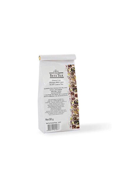 Beta Tea Dökme Limon Çayı 50gr - B.1097