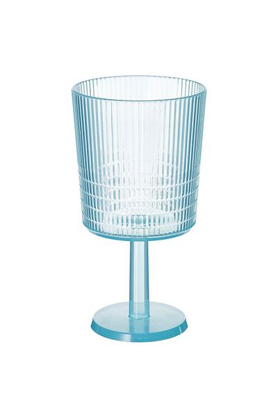 IKEA KALLSINNIG Blue Plastic Juice Glass 32 cl | Durable Acrylic by IKEA