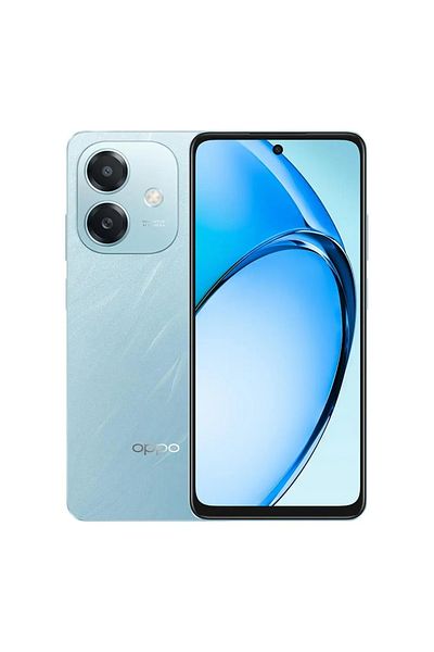 OPPO هاتف Oppo A3x الذكي ثنائي الشريحة 4G، ذاكرة وصول عشوائي (RAM) سعة 4 جيجابايت، سعة تخزين 128 جيجابايت، أزرق محيطي