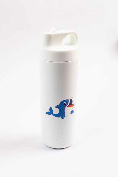 Cocobee Stainless Steel Vacuum Flask - White