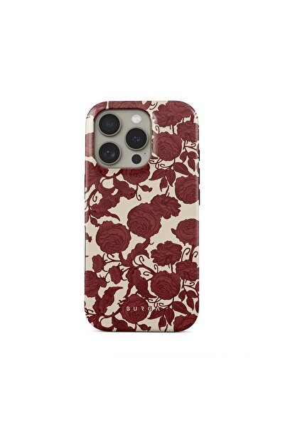 BURGA غلاف هاتف متوافق مع iPhone 16 PRO MAX، غلاف واقٍ هجين من السيليكون الصل...